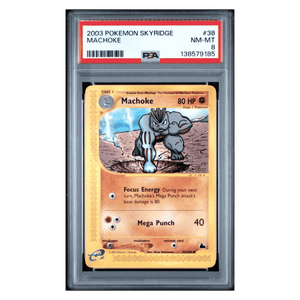 Machoke PSA 8 2003 Pokemon Skyridge Card #38