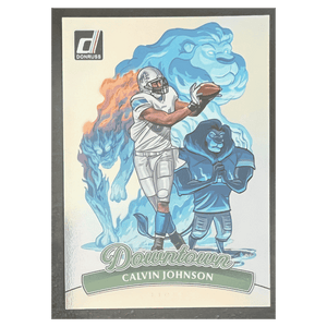 Calvin Johnson 2025 Panini Donruss Downtown Card #4