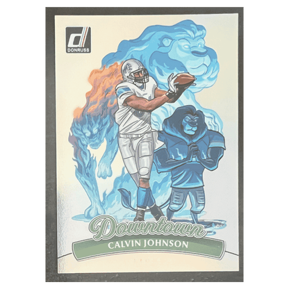 Calvin Johnson 2025 Panini Donruss Downtown Card #4