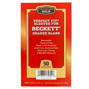 Perfect Fit Sleeves for Beckett Graded Slabs - 50 Count
