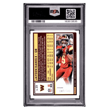 Jayden Daniels PSA 9 2025 Panini Donruss Optic Red Card #23