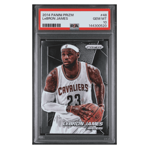LeBron James PSA 10 2014 Panini Prizm Card #48