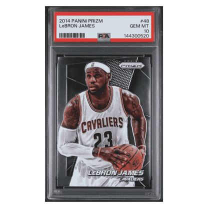 LeBron James PSA 10 2014 Panini Prizm Card #48