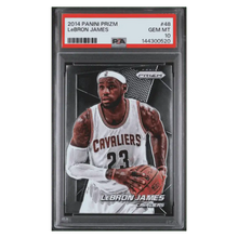 LeBron James PSA 10 2014 Panini Prizm Card #48