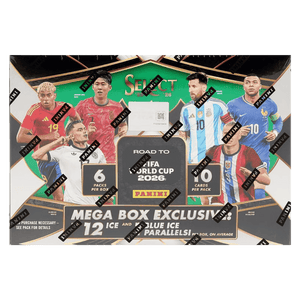 2026 Panini Select Road to the FIFA World Cup Soccer Mega Box