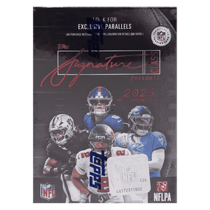 2025-26 Topps Signature Class Football Blaster Box