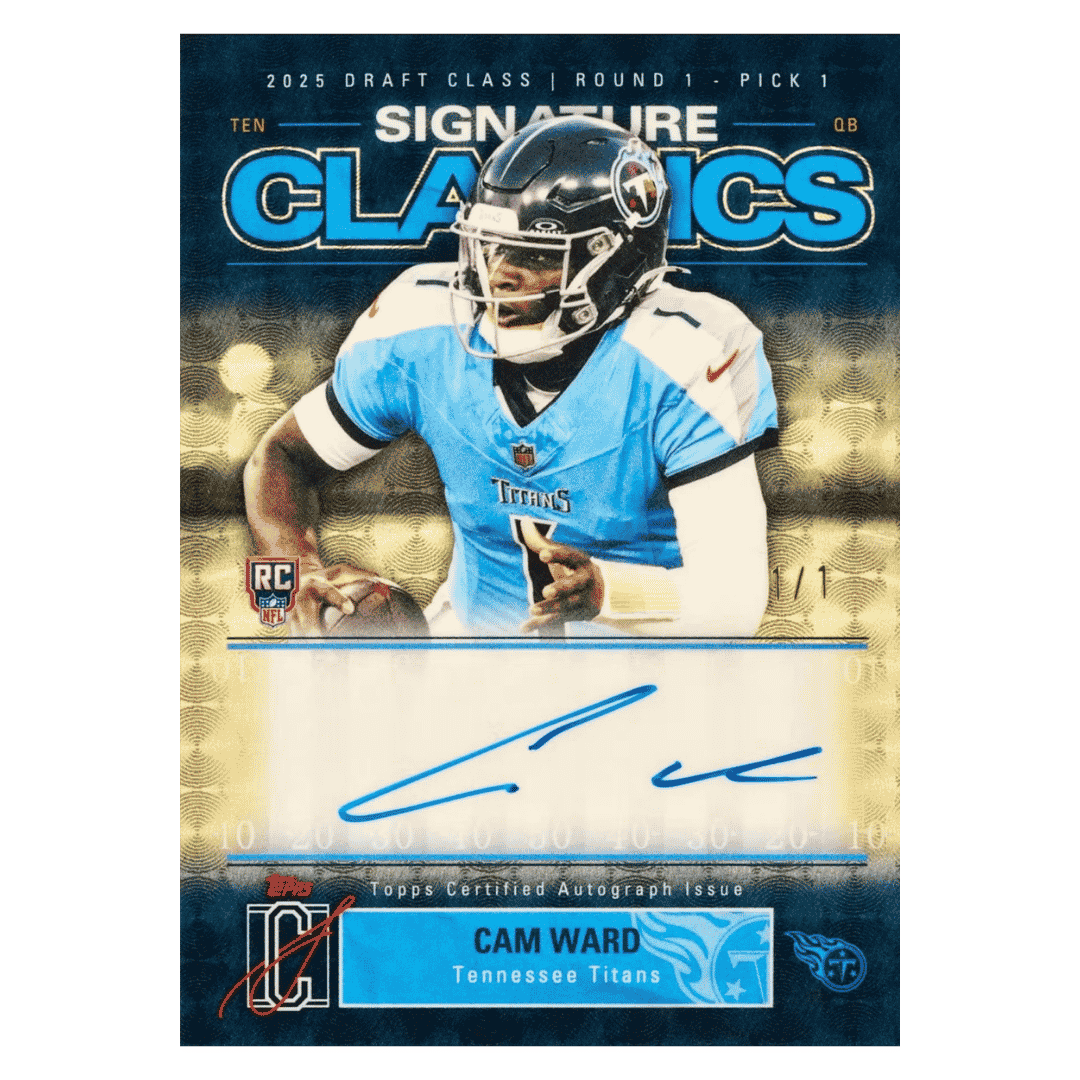 2025-26 Topps Signature Class Football Blaster Box