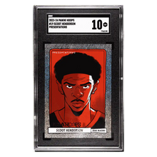 Scoot Henderson SGC 10 2023-24 Panini Hoops Presentations Card #19