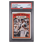 
Reggie Jackson PSA 6 1972 Topps In Action Card