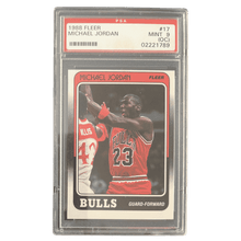 Michael Jordan PSA 9 1988 Fleer Card #17