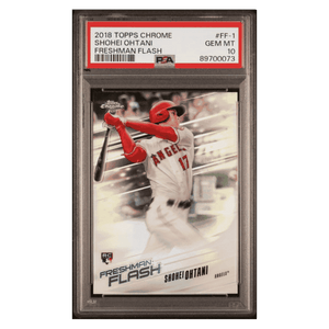 Shohei Ohtani PSA 10 2018 Topps Chrome Freshman Flash Rookie RC Card #FF-1