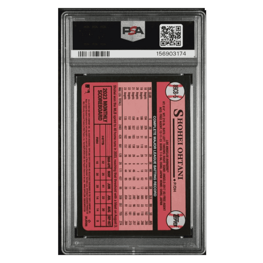 Shohei Ohtani PSA 9 2024 Topps Chrome 1989 Topps Card #5