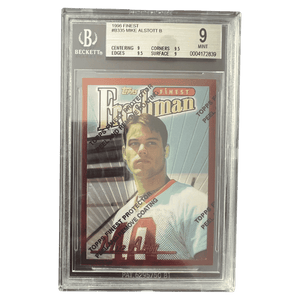 Mike Alstott BGS 9 1996 Topps Finest Freshman Card #B335