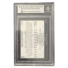Steph Curry 2009 Topps Rookie Reprint Autograph Card #321