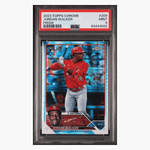 
Jordan Walker PSA 9 2023 Topps Chrome Prism Rookie RC Card