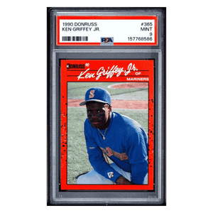 Ken Griffey Jr PSA 9 1990 Donruss Card #365