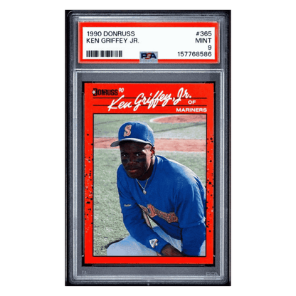 Ken Griffey Jr PSA 9 1990 Donruss Card #365