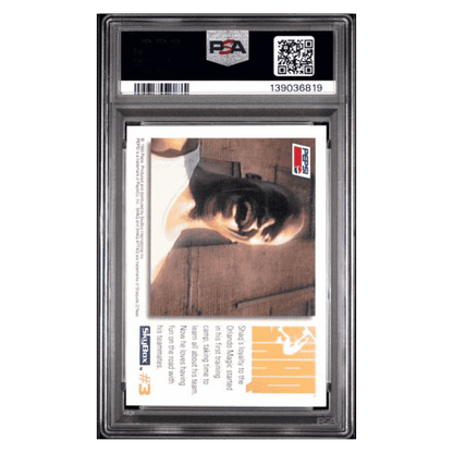 Shaquille O'Neal PSA 9 1993 Skybox Pepsi Reaching for Pepsi Shaq Attaq Card #3