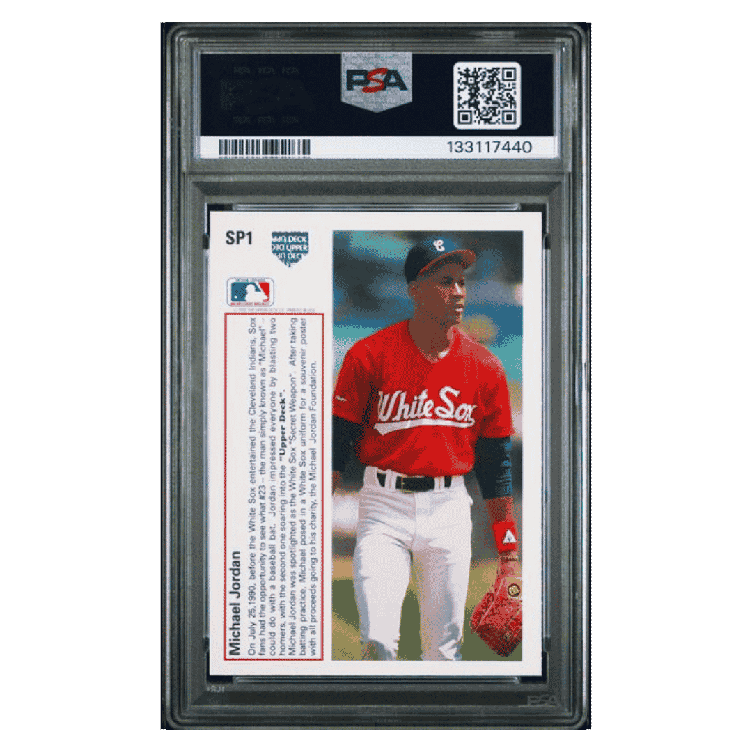 Michael Jordan PSA 9 1991 Upper Deck Card #SP1