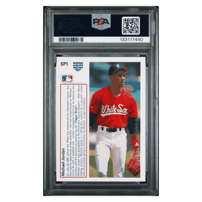 Michael Jordan PSA 9 1991 Upper Deck Card #SP1