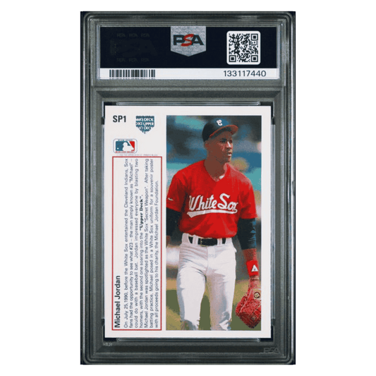 Michael Jordan PSA 9 1991 Upper Deck Card #SP1