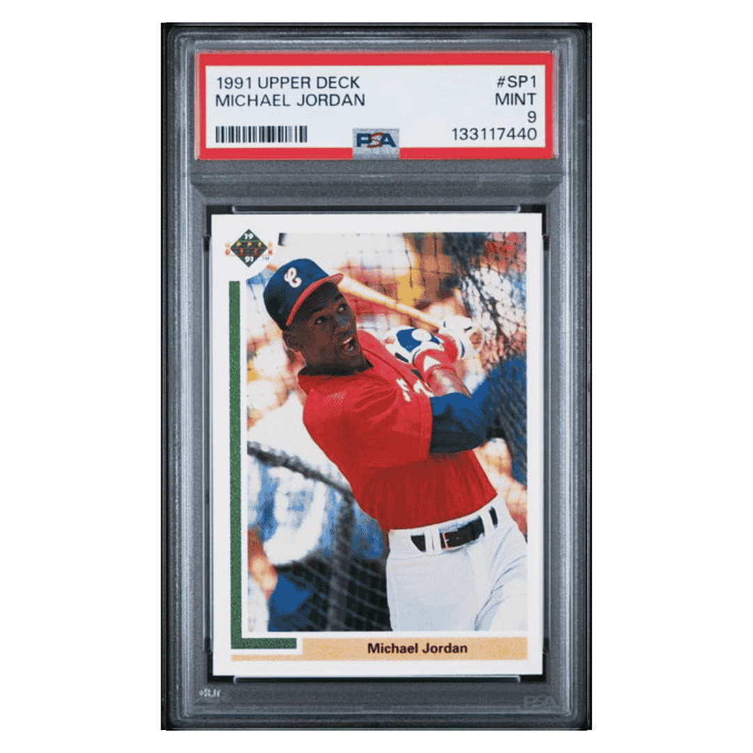Michael Jordan PSA 9 1991 Upper Deck Card #SP1