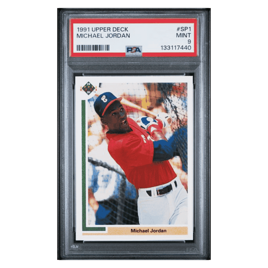 Michael Jordan PSA 9 1991 Upper Deck Card #SP1