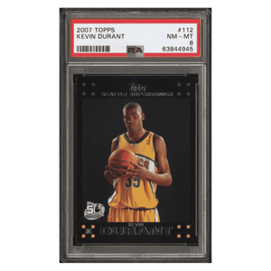 Kevin Durant PSA 8 2007 Topps Card #112