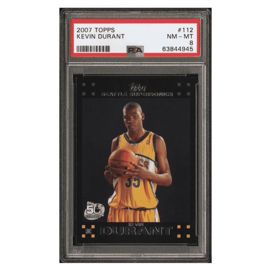 Kevin Durant PSA 8 2007 Topps Card #112