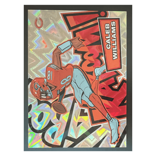 Caleb Williams 2025 Panini Absolute Kaboom! Card #4