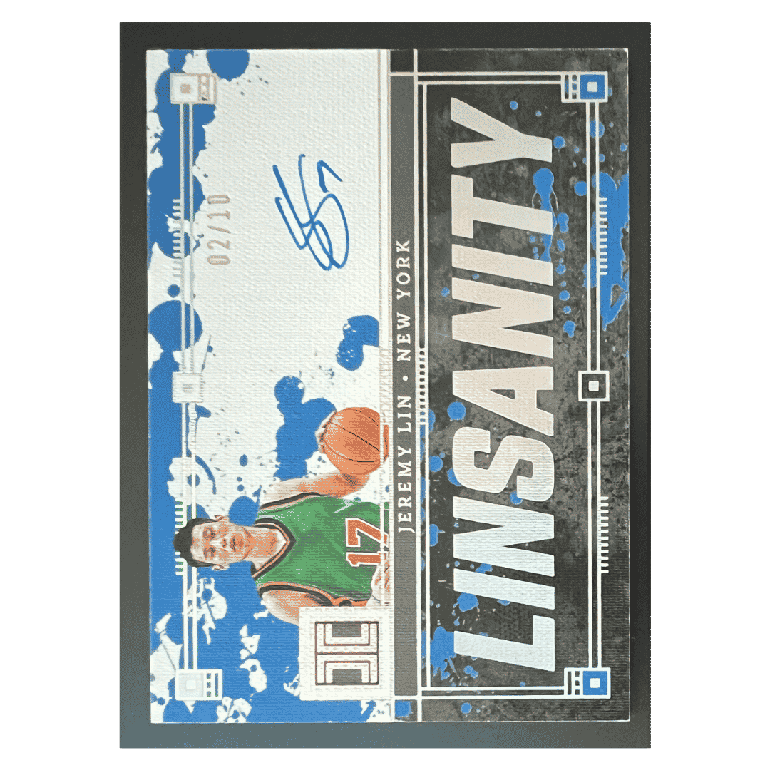 Jeremy Lin 2025-26 Panini Impeccable Nicknames Autograph #d/ 10 Card #IN-LIN