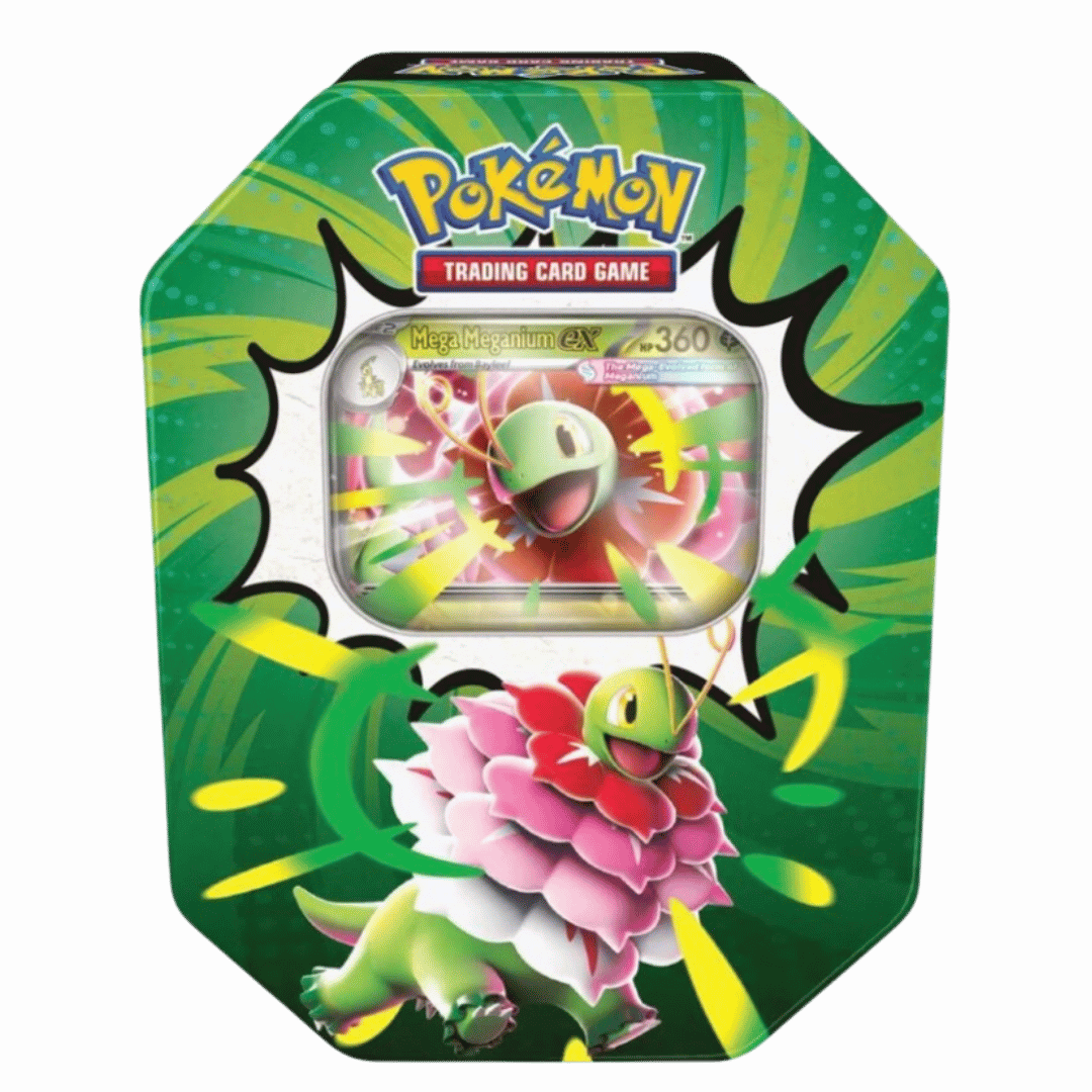 Pokemon TCG: Ascended Heroes Tin - Mega Meganium ex