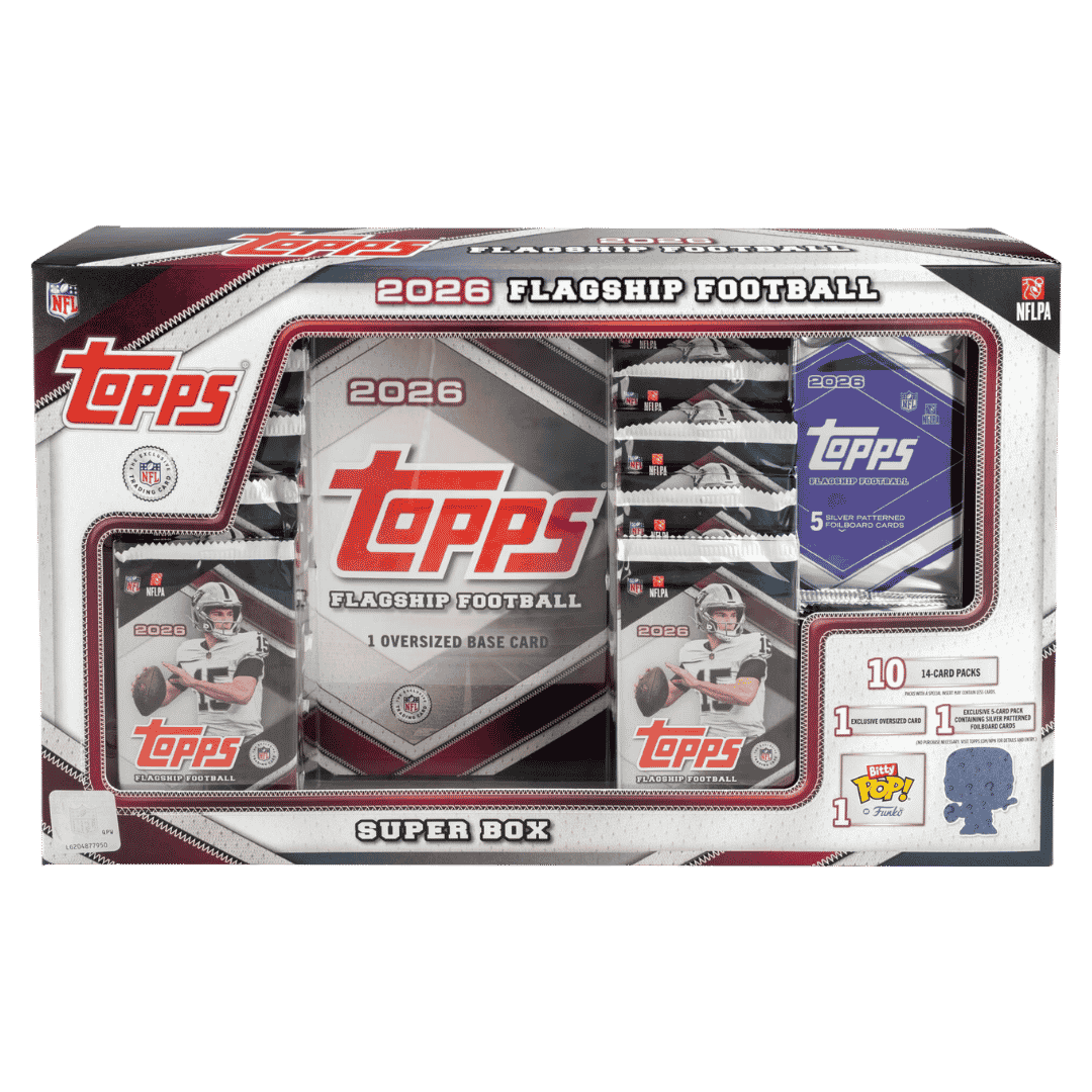 2026 Topps Flagship Football Super Box