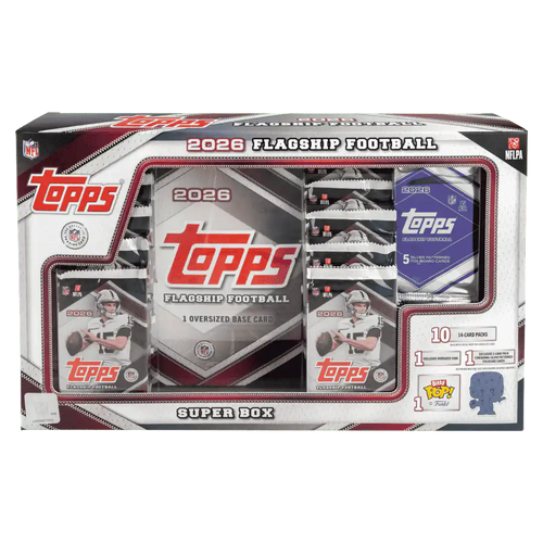 2026 Topps Flagship Football Super Box
