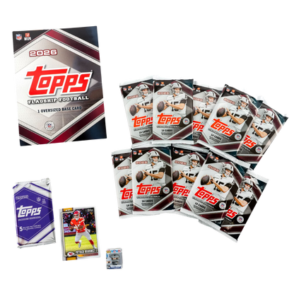 2026 Topps Flagship Football Super Box