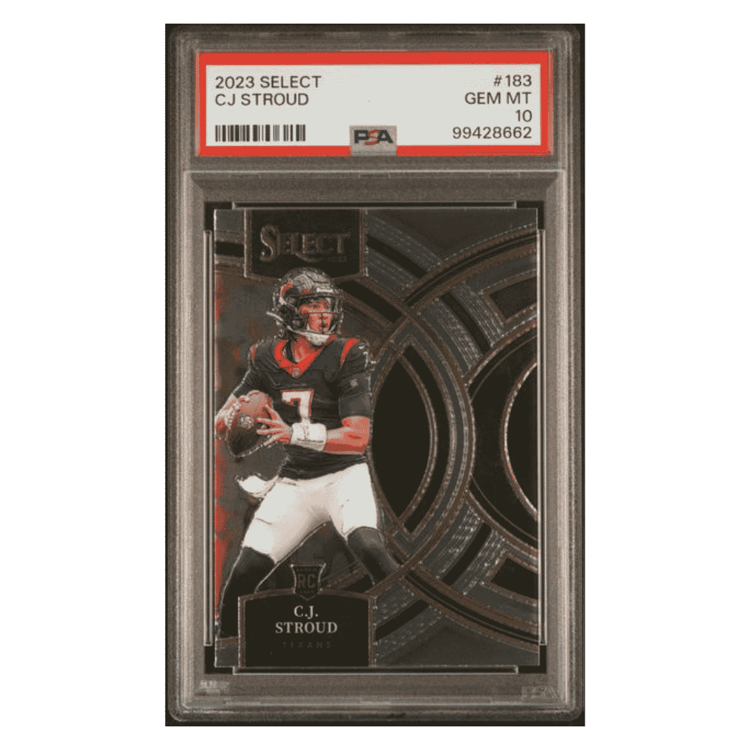 CJ Stroud PSA 10 2023 Panini Select Rookie RC Card #183