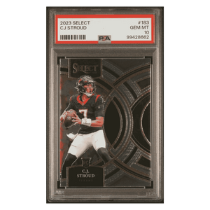 CJ Stroud PSA 10 2023 Panini Select Rookie RC Card #183