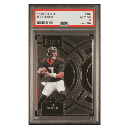 CJ Stroud PSA 10 2023 Panini Select Rookie RC Card #183