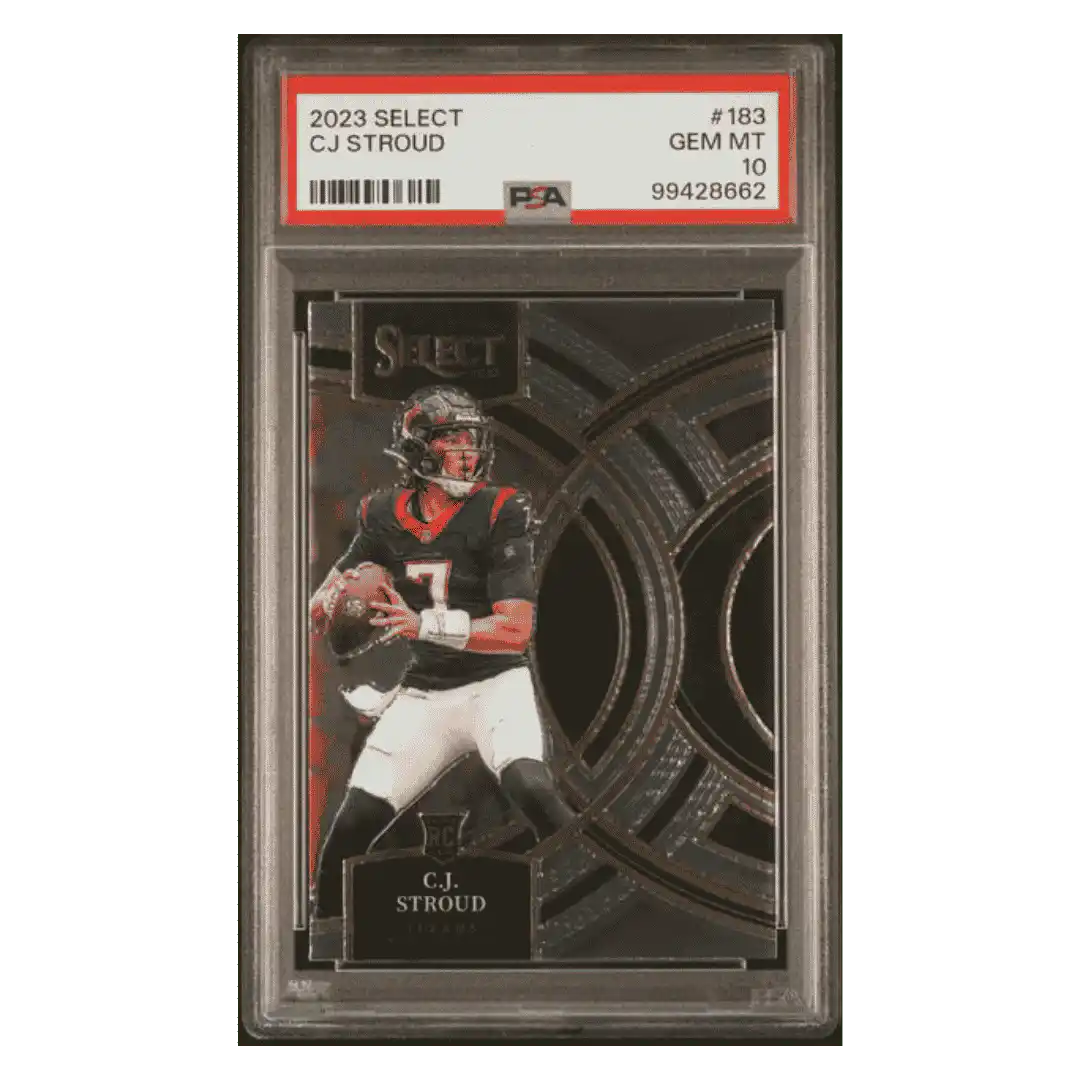 CJ Stroud PSA 10 2023 Panini Select Rookie RC Card #183