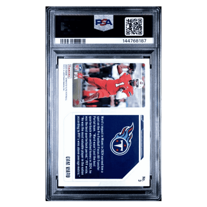 Cam Ward PSA 9 2025 Panini Donruss Elite Extra Edition Blue Rookie RC #d/ 75 Card #3