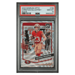 
Christian McCaffrey PSA 10 2023 Panini Donruss Optic Wave