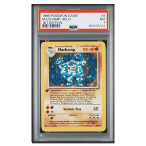 Machamp - Holo PSA 7 1999 Pokemon Game 1st Edition Card #8
