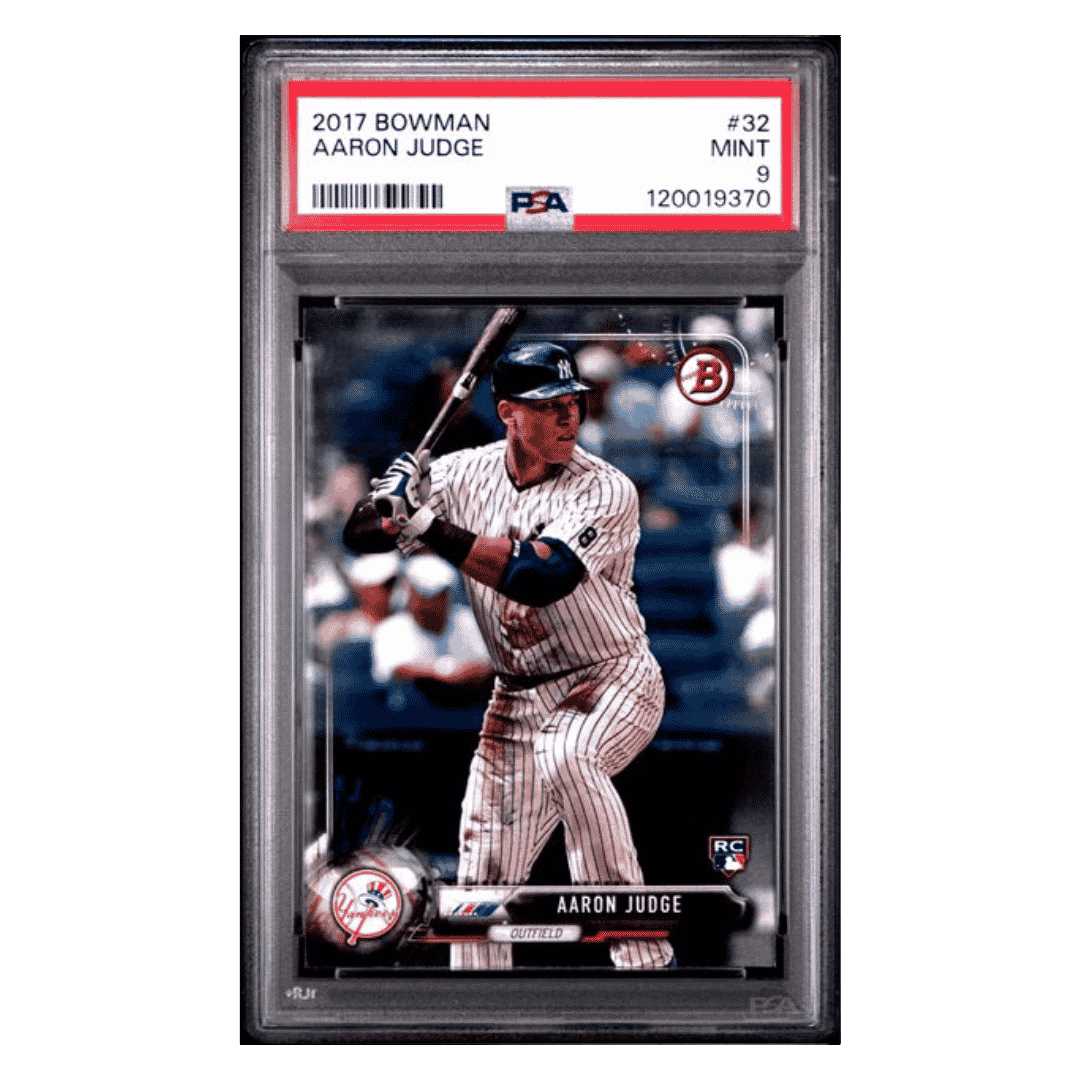 Aaron Judge PSA 9 2017 Bowman Rookie RC Card #32