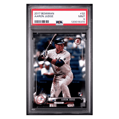 Aaron Judge PSA 9 2017 Bowman Rookie RC Card #32