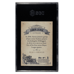 
Aaron Judge SGC 9 2017 Topps Gypsy Queen Card