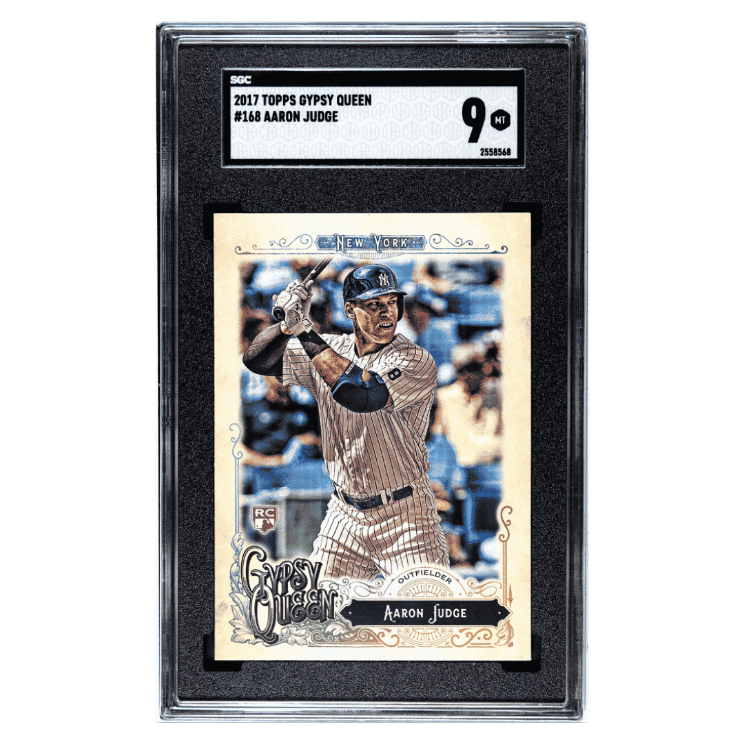 Aaron Judge SGC 9 2017 Topps Gypsy Queen Card #168
