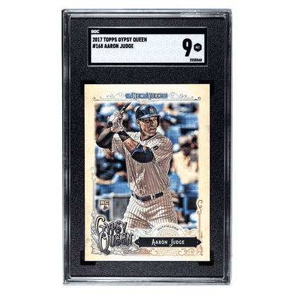 Aaron Judge SGC 9 2017 Topps Gypsy Queen Card #168