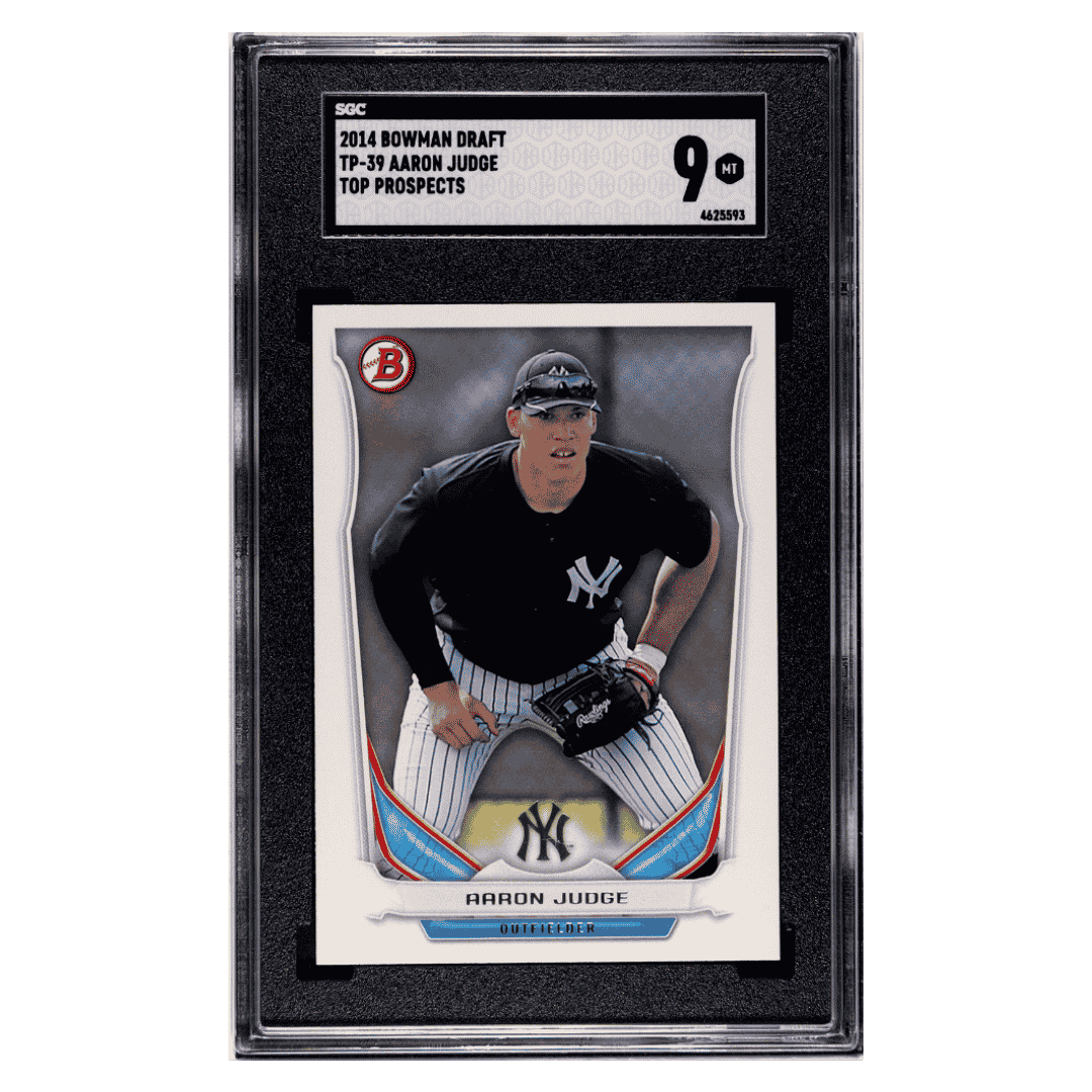 Aaron Judge SGC 9 2014 Bowman Draft Top Prospects Card #TP-39