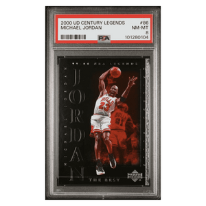 Michael Jordan PSA 8 2000 Upper Deck Century Legends Card #86
