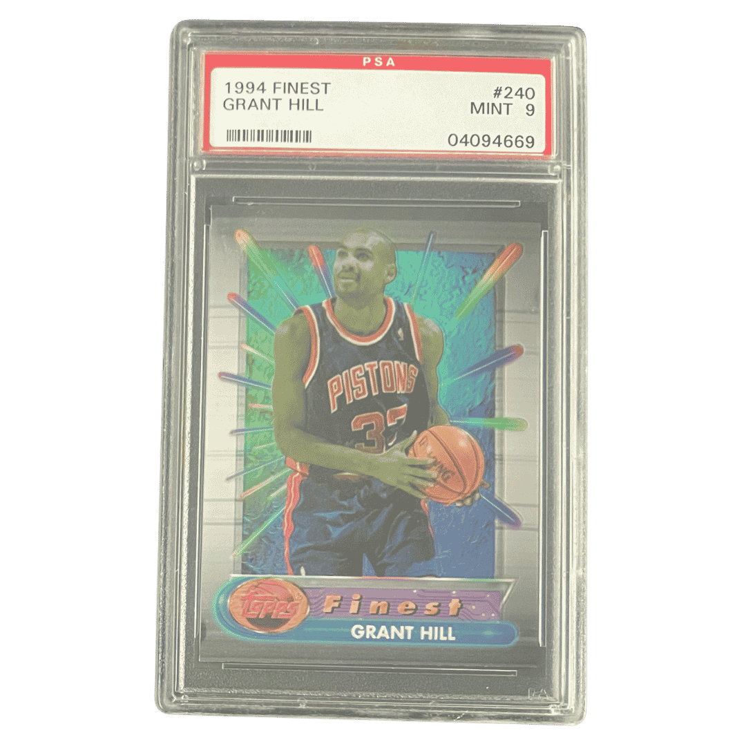 Grant Hill PSA 9 1994 Topps Finest Card #240